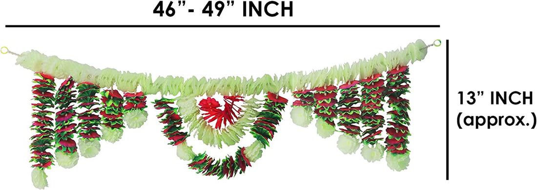 Artificial Flower Bandarwal for Door Decoration Floral Toran (Design-7)