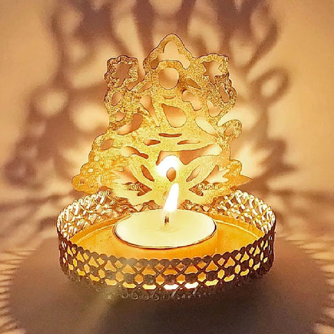 Goddess Lakshmi Shadow Diya handcrafted in metal, designed to project a radiant shadow of Maa Lakshmi when lit, ideal for Diwali, Lakshmi Puja, and spiritual home decoration. Indiaβs Largest Pooja Accessories Brand β www.satvikstore.in