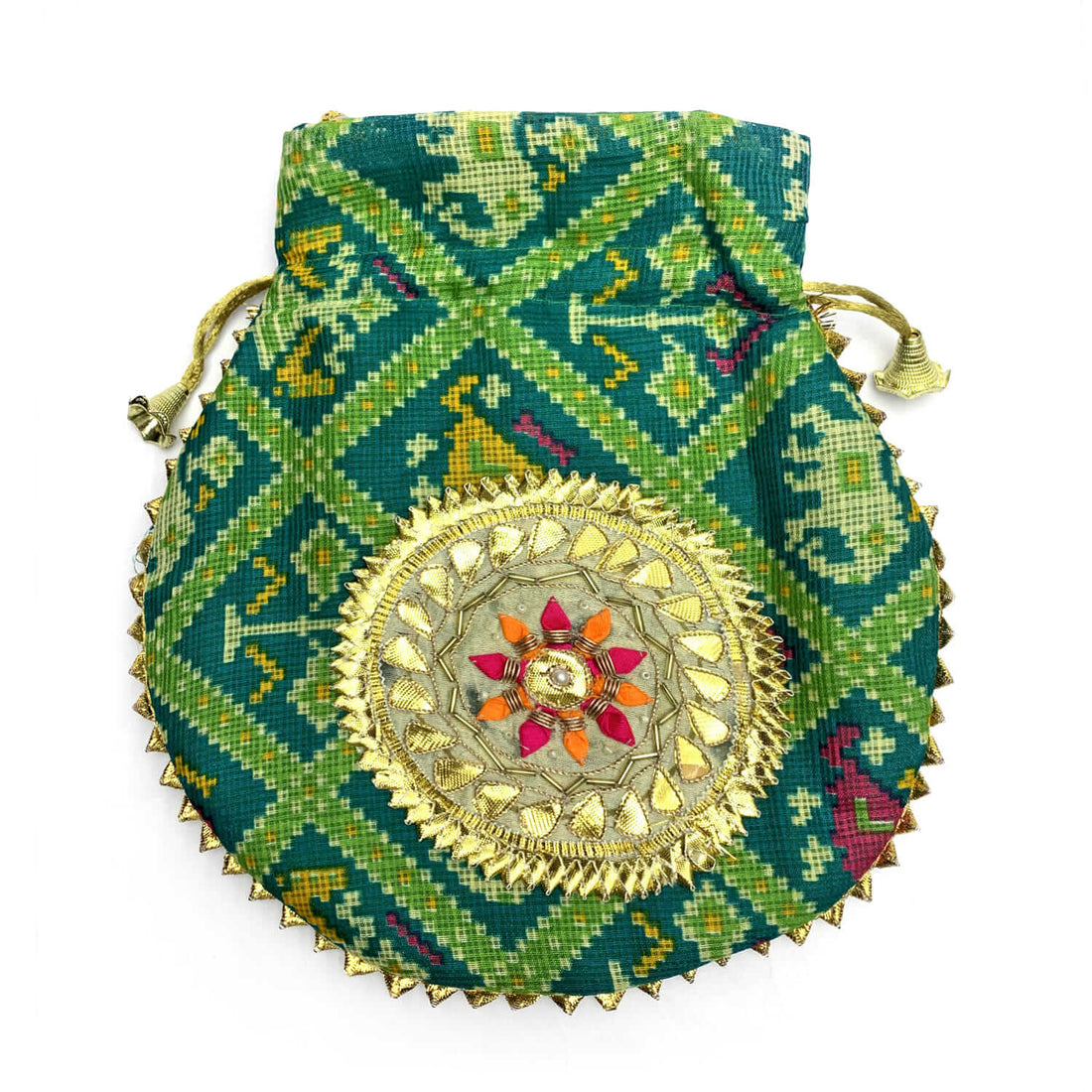 Beautiful Bandhani Potli Pouches
