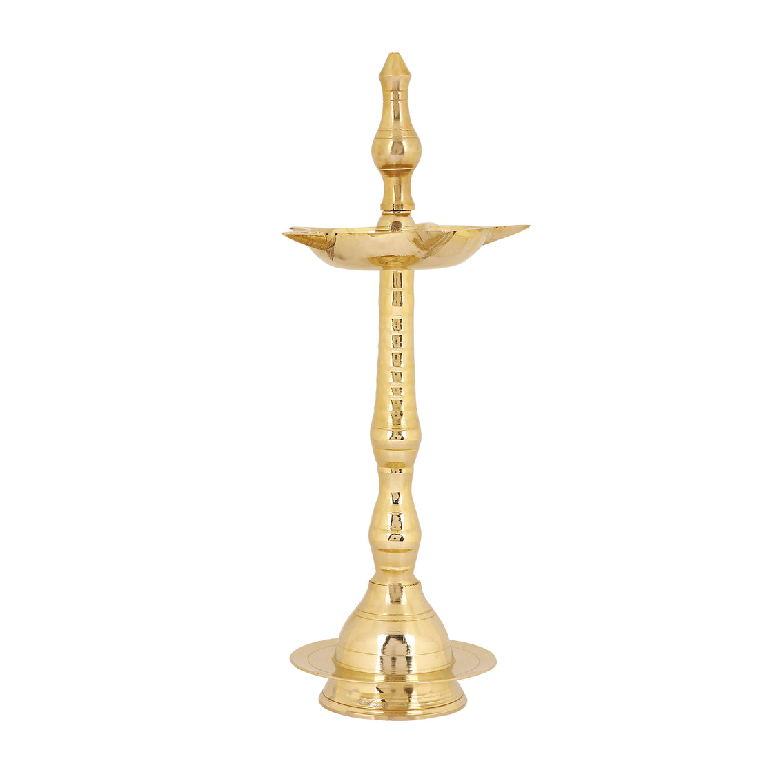 10 Inch Beautiful Brass Kerala Inauguration Diya