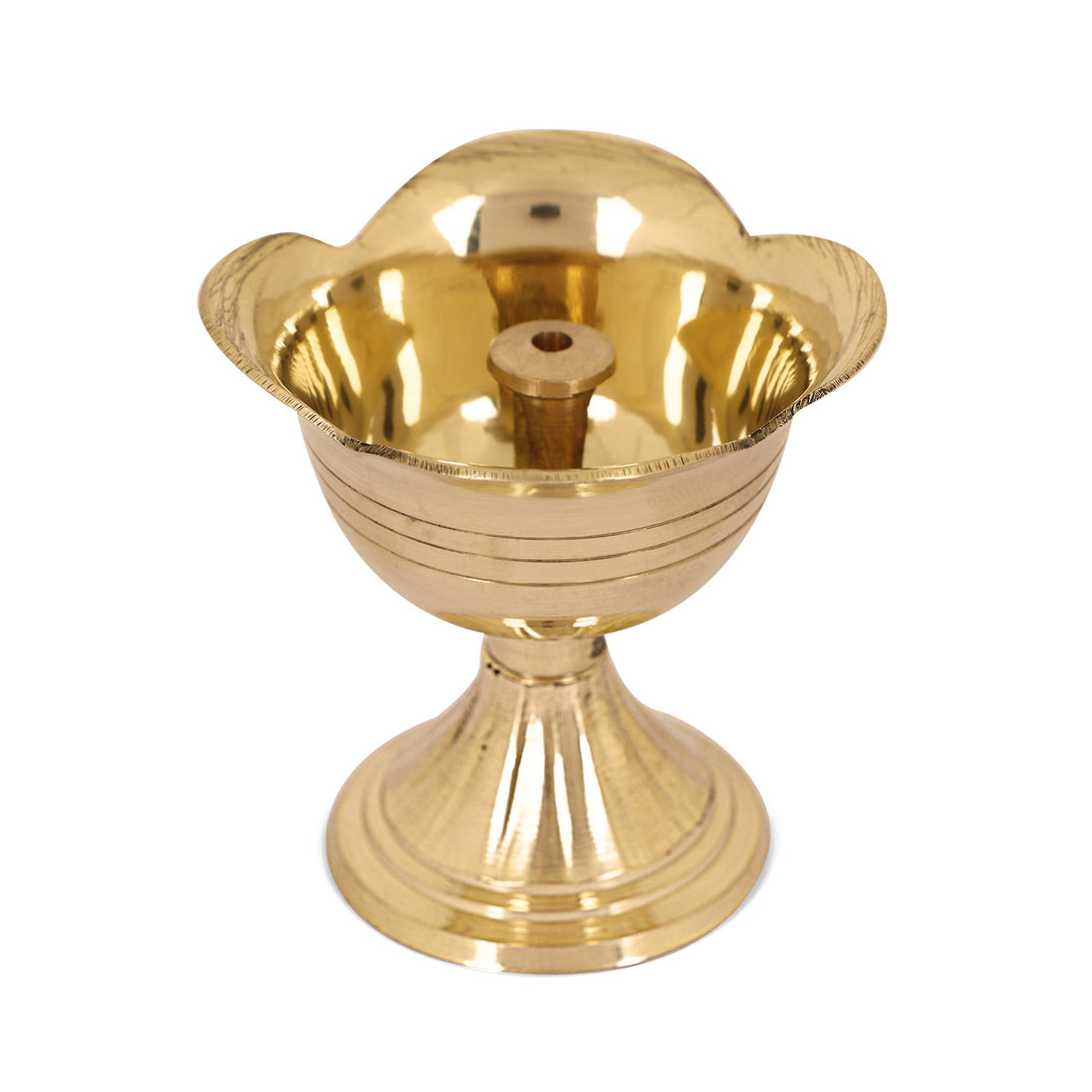 Beautiful Brass Rose Shape Diya