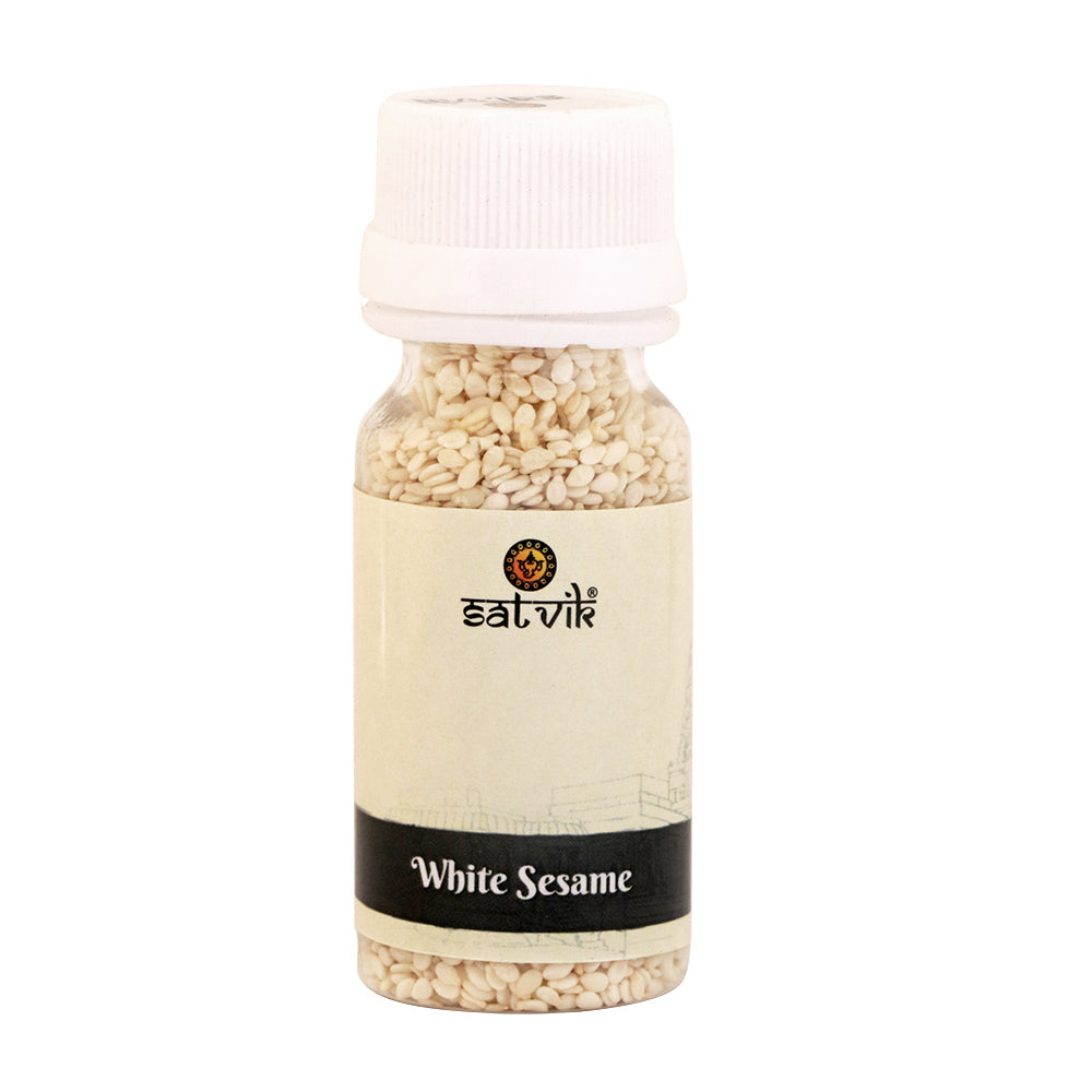 Buy White Sesame | Safed Till | Shop Online | Satvikstore.in. White Sesame Seeds or Safed Til For Puja