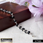 Govt. Certified Silver Plated Karungali Bracelet