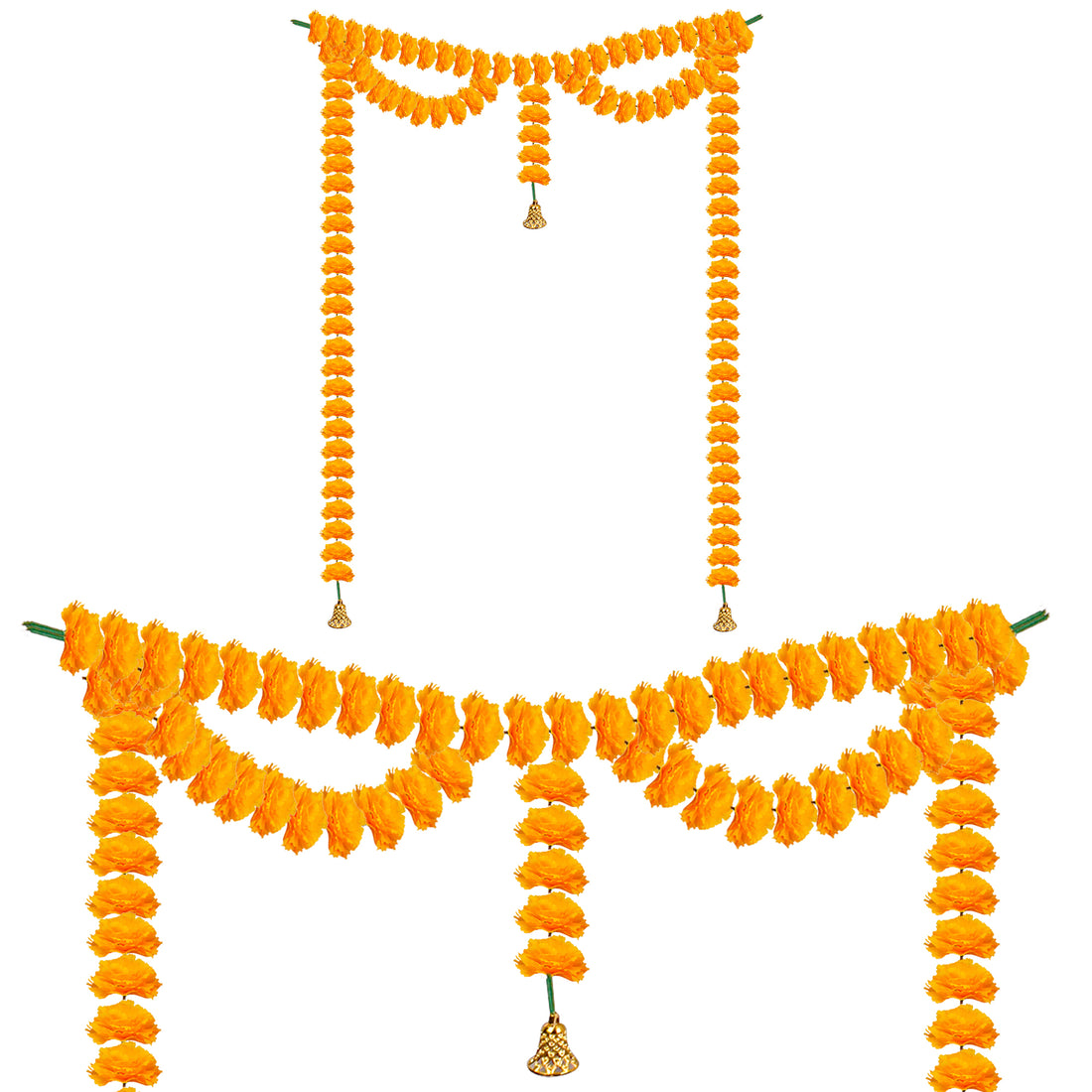 Door Toran Bandhanwar Artificial Marigold Flowers Garland