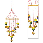 Rajasthani Colorful wooden Ganesh Wall Hanging Wind Chimes
