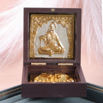 Om Namah Shivaya Shiv Ji Charan Paduka Box - Small