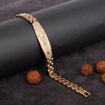 Trishul Bracelet Gold Plated Premium IGP Coating