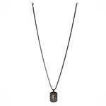 Shiv Pendant MicroCarved Black