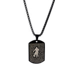 Hanuman Chalisa Pendant MicroCarved Black
