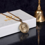 Trishul Pendant Gold Plated Premium IGP Coating