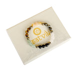 Dhan Yog Bracelet & Zodiac Selenite Plate Wealth Combo