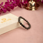 Om Raw Pyrite with Lava Bracelet Spiritual Healing Wear