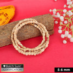 100% Original Tulsi Jap Mala with 5-6mm round beads for chanting and meditation. India’s Largest Pooja Accessories Brand - www.satvikstore.in