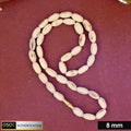Original Tulsi Kanthi Mala 8mm natural Tulsi wood beads for daily spiritual use.India’s Largest Pooja Accessories Brand – www.satvikstore.in
