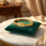 Feather Bracelet Gold Plated Premium IGP Coating