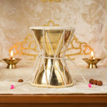 6.5 Inch Divine Brass Damru for Lord Shiva