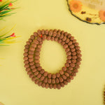 8 Mukhi Semi Pathariya Rudraksha Mala 9-10mm