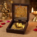 Shree Lakshmi Ganesh Charan Paduka Box - Small