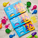 Kreations Organic Gulal Holi Colors set of 3 (Blue Pack)