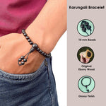 10mm Govt. Certified Karungali Bracelet with Gloss Finish