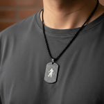 Hanuman Chalisa Pendant MicroCarved Black