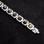 Silver Plated Money Magnet Bracelet Unisex Spiritual Wear