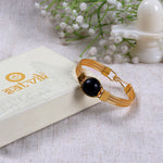 Ebony Wood Karungali Gold Plated Kada Authentic Spiritual Wear