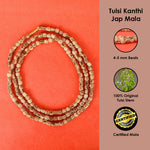 100% Original Tulsi Kanthi Mala 4-5mm
