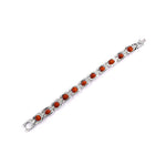Silver Plated Rudraksha Bracelet Premium IGP Spiritual Wear