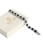 Silver Plated Karungali Bracelet Unisex Spiritual Wear