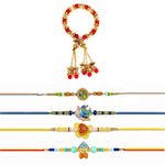 Mega Rakhi Family Pack Combo (Set of 5)