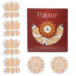 DIY Decor Stencils: Set of 6 Rangoli (6 inches)