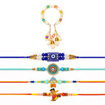 Authentic All-in-One Rakhi Combo (Set for 5)