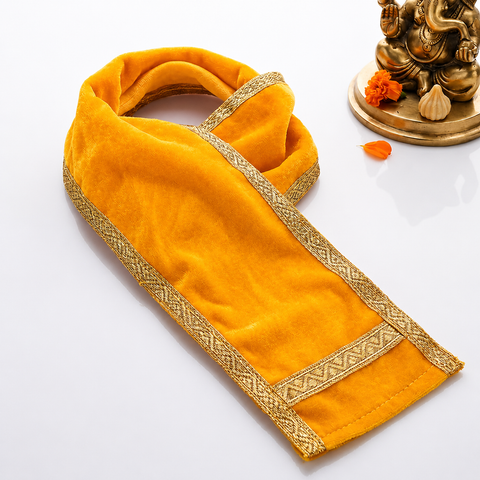 Radiant Yellow Angvastra/Patka/Duppata 21 Inch
