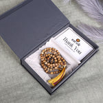 Picture Jasper Hakik Mala (108 Beads) – A Stone of Harmony & Connection