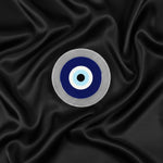 Selenite Plate with Evil Eye Spiritual Protection Tool