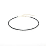 Black Onyx Anklet Stylish Spiritual Wear