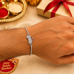 Mesmerizing 925 Silver Rakhi Radiance: Embracing the Blissful Sibling Bond