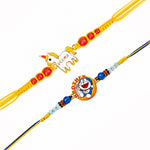 Handcrafted Unicorn Veera and Doraemon Kids Rakhi (Set of 2)