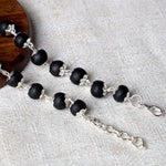 Govt. Certified Silver Plated Karungali Bracelet