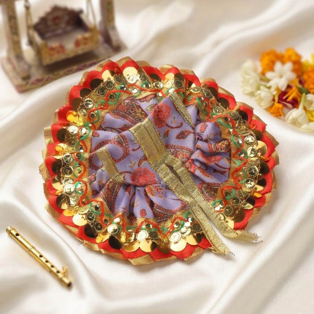 Size 1 Premium Paisley Print Laddu Gopal Dress