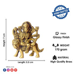 2.8 Inch Maa Durga’s Divine Presence in Your Car