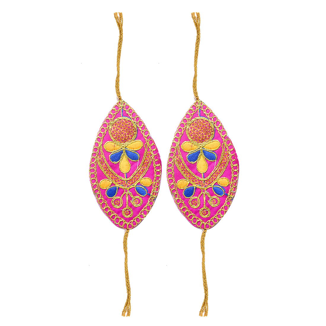Kids Krishna Jewellery & Shringar Pink Accessories Set