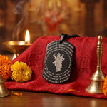 Shree Durga Maa Pendant MicroCarved Black