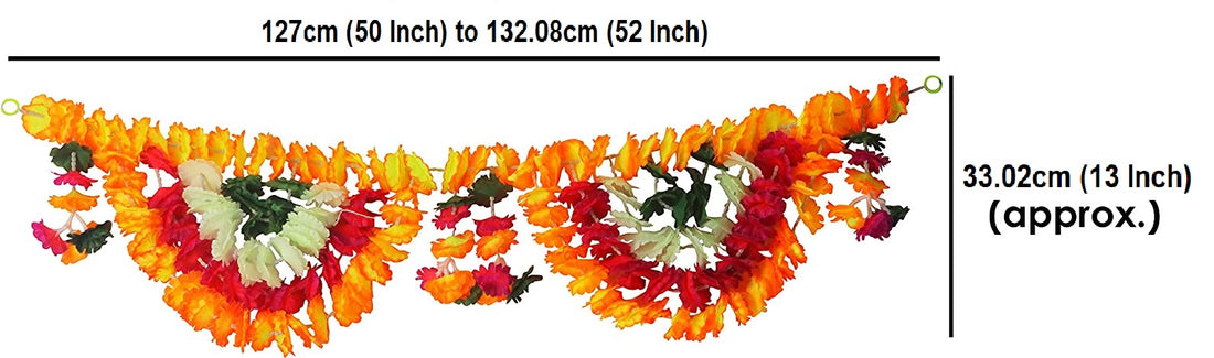 Artificial Flower Bandarwal for Door Decoration Floral Toran (Design-9)