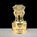 3 Inch Brass Ashoka Pillar – Miniature Indian Art Sculpture for Display Showpiece with Intricate Detailing – Ideal for Home & Office Décor, Cultural Gifting, and Traditional Displays | India’s Largest Brass Idols Brand – www.satvikstore.in