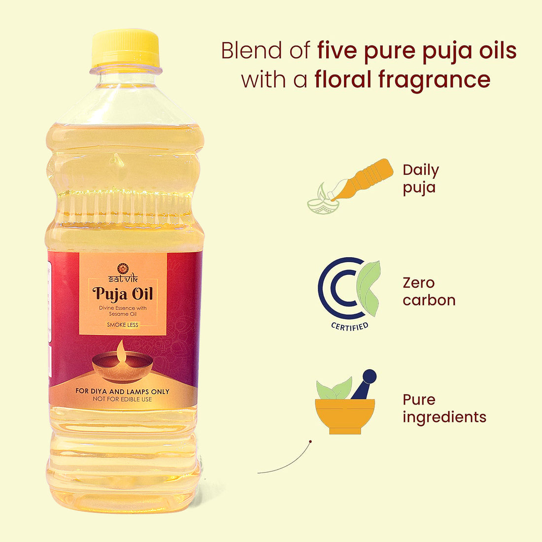 Puja Oil for Sacred Moments - With Goodness of Sesame
