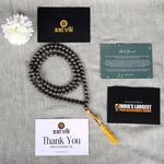 Pyrite Hakik Mala 108 Beads – The Stone of Abundance & Protection