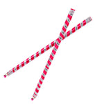 Handcrafted Silk Ribbon Wrapped Wooden Dandiya Sticks
