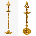 25 INCH Brass Kerala Chandarbalyam Samai Diya